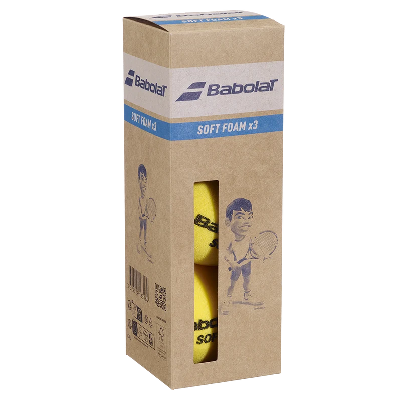 Babolat Soft Foam Tennis Balls 3 Pack