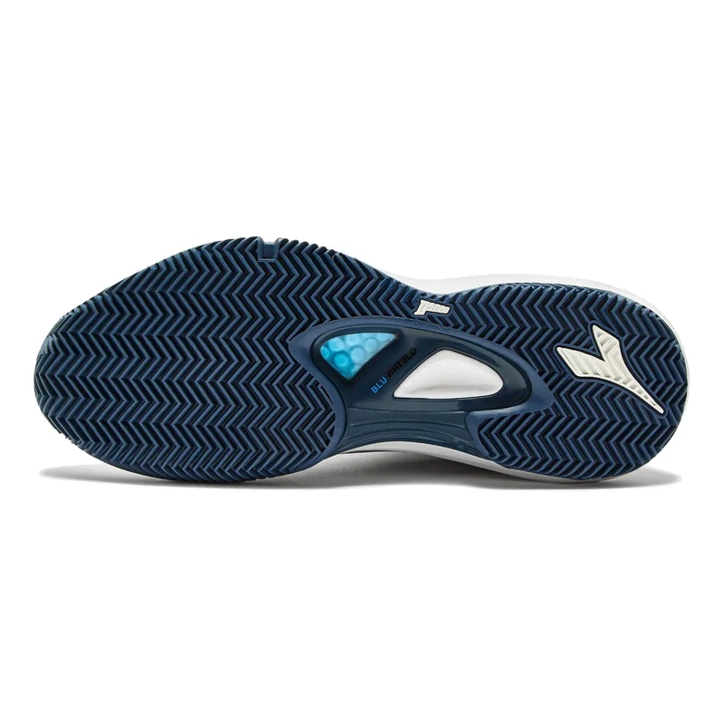 Speed Blushield Fly 4 + Sandplatzschuh Herren-weiß