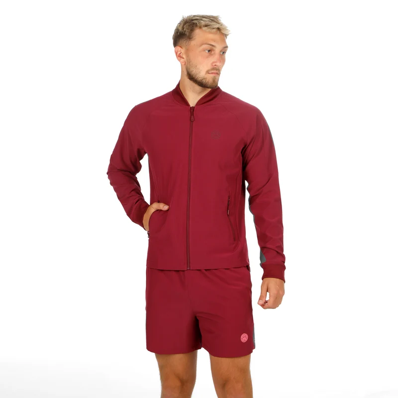 Freeze Out Trainingsjacke Herren - dunkelrot