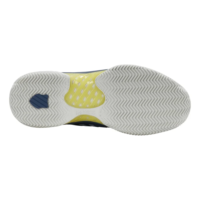 Hypercourt Express 2 Sandplatzschuh Herren-Petrol,Weiß