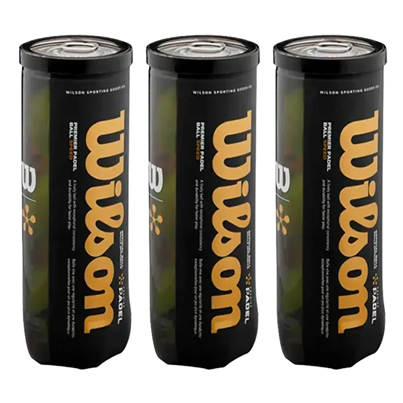 Pelotas Wilson Padel Premier Speed (Pack x3)