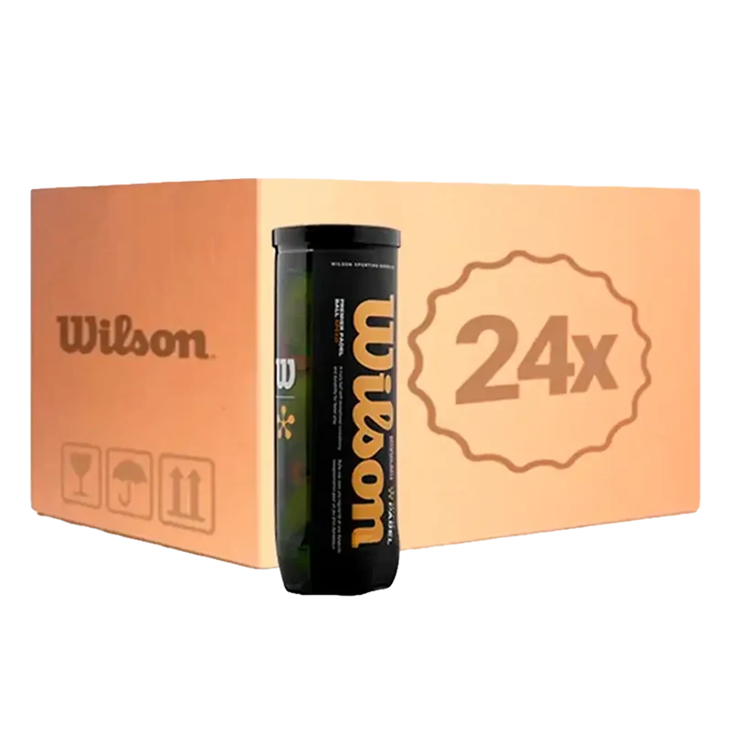 Cajón Pelotas Wilson Padel Premier Speed (Pack x24)
