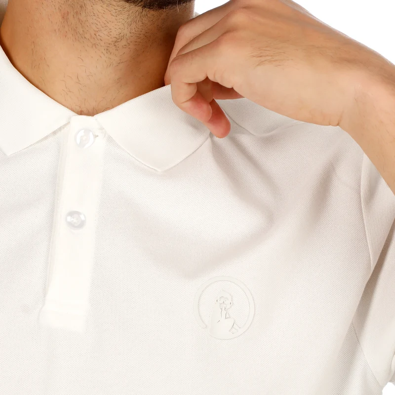 Tonal Core Polo Herren-creme