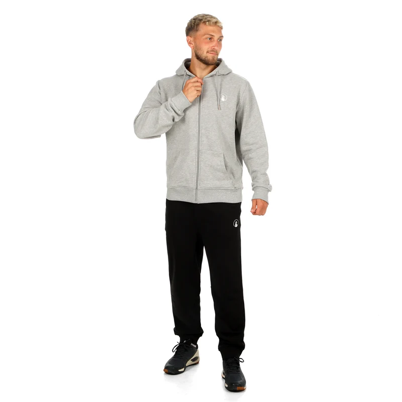 Essential Zip Sweatjacke Herren-grau