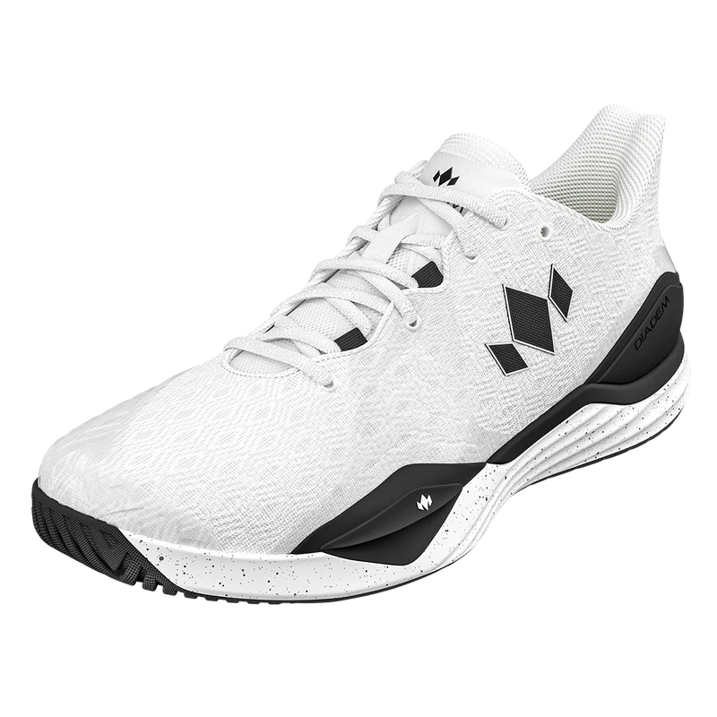 Diadem Men's Court Burst Pickleball Shoes - White/Black