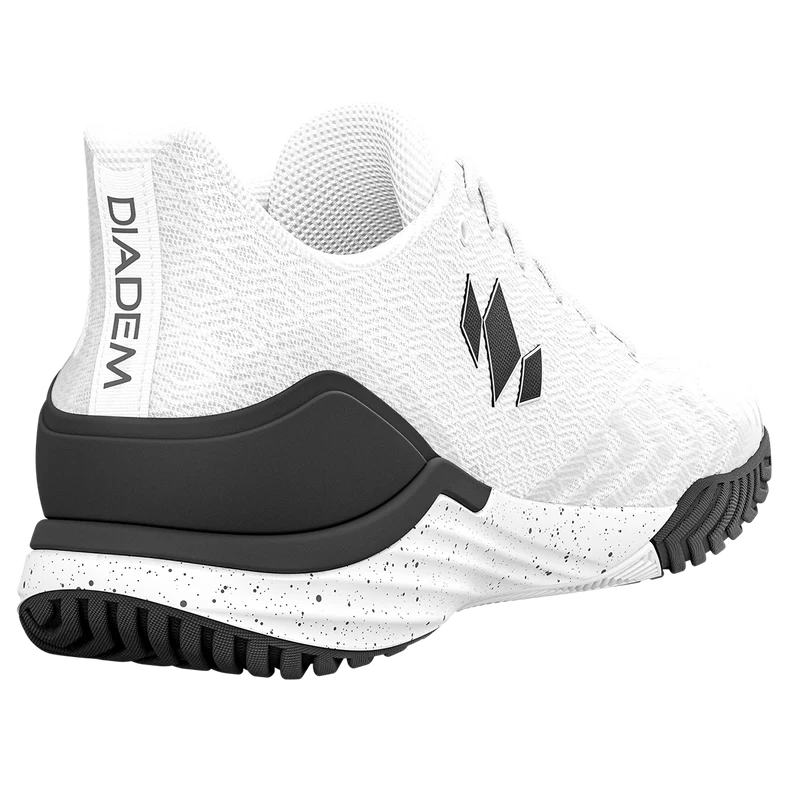 Diadem Men's Court Burst Pickleball Shoes - White/Black