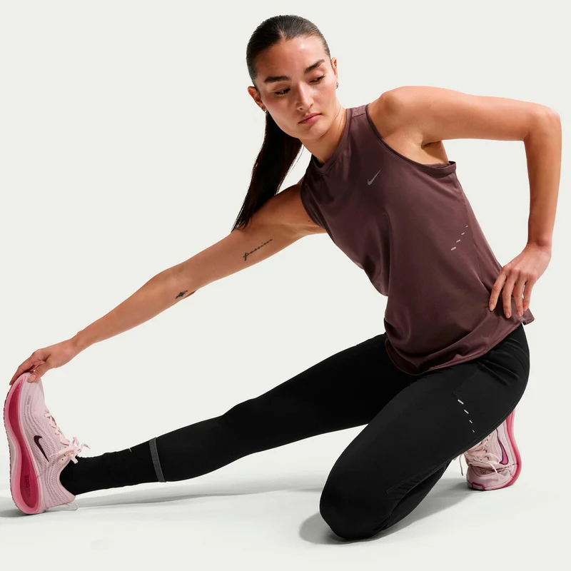 Swift Lauftop Damen - mauve, silber
