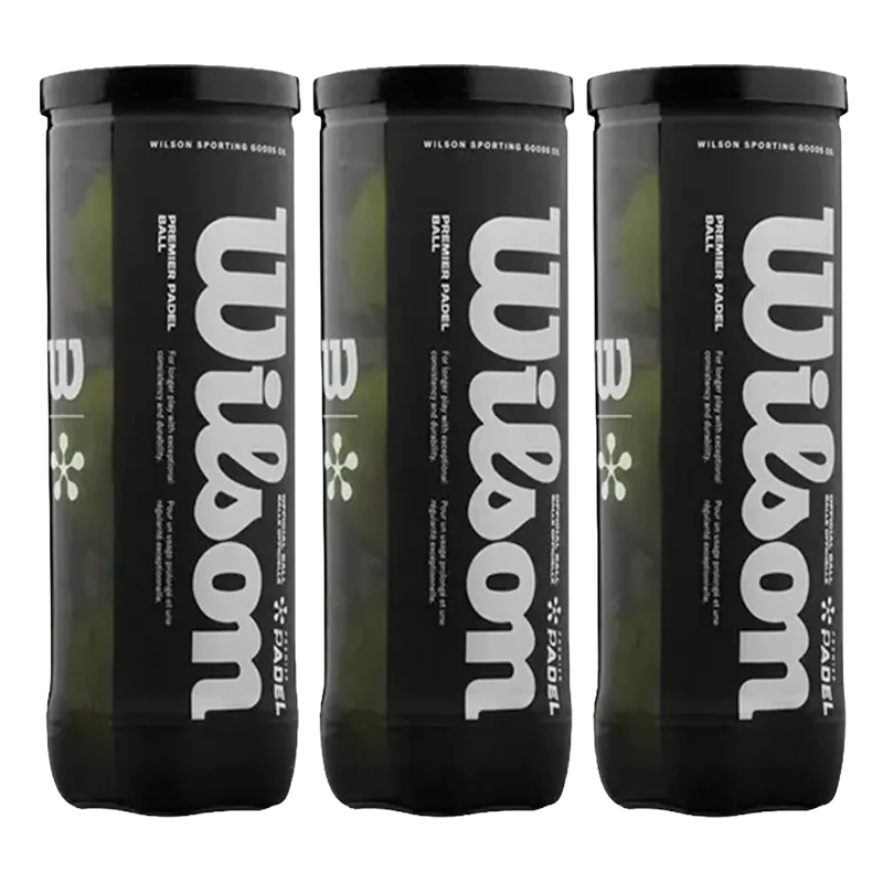Pelotas Wilson Padel Premier (Pack x3)