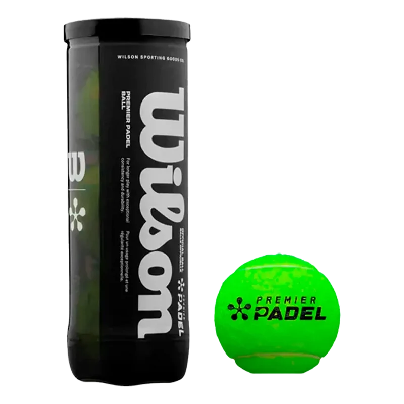 Pelotas Wilson Padel Premier (Pack x3)