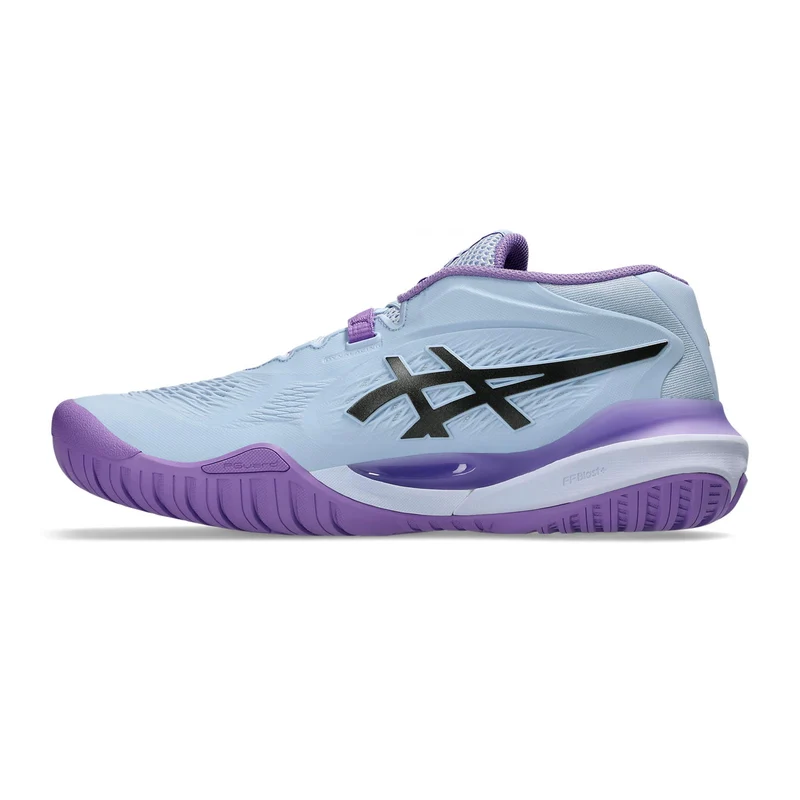 Gel-Resolution X Night Energy Allcourtschuh Damen - hellblau, flieder