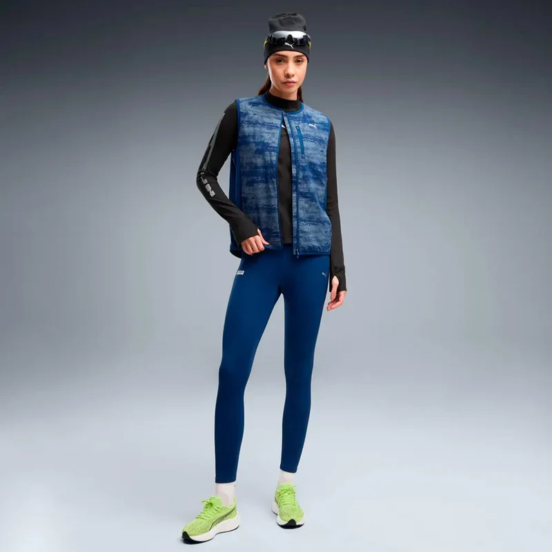Brightstride WarmCell FL Laufhose Damen - blau