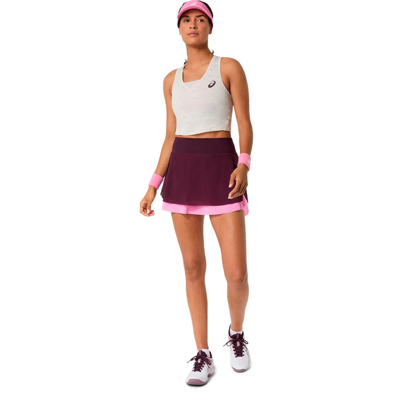 Match Jacquard Tank-Top Damen - beige