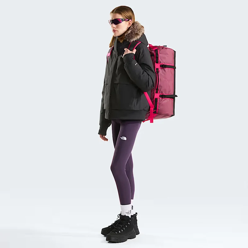 Base Camp Duffel S Sporttasche - dunkelrot, schwarz