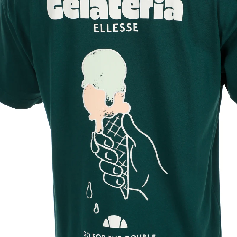 Gelateria T-Shirt Herren - dunkelgrün