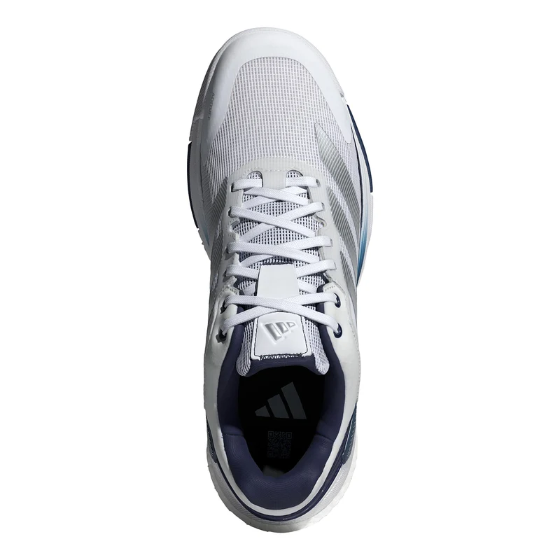 Crazyquick Boost Padelschuh Herren - weiß, silber