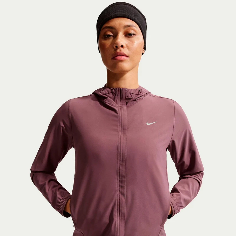 Swift Laufjacke Damen - braun, silber