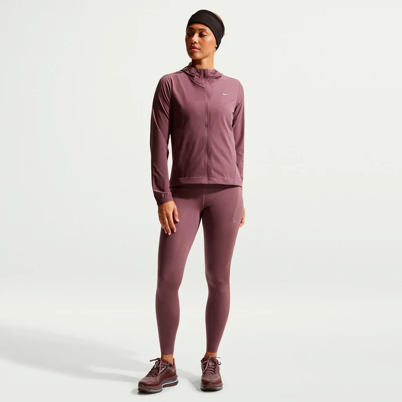 Swift Laufjacke Damen - braun, silber