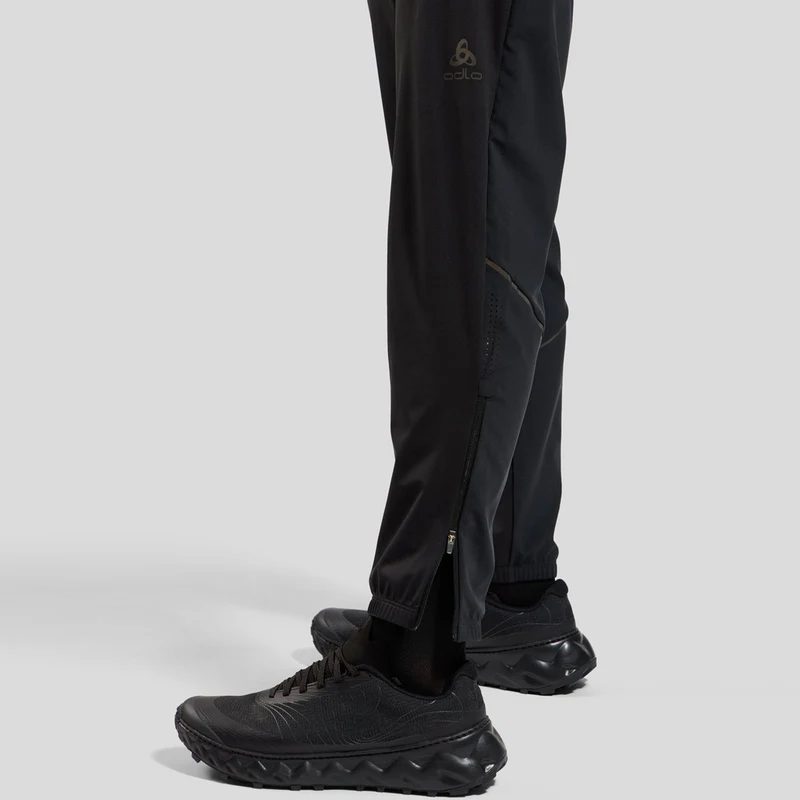 Zeroweight Warm Laufhose Herren-Schwarz