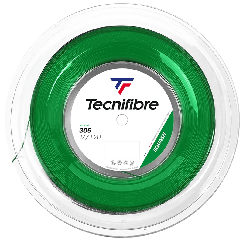 Tecnifibre 305 1.20 Squash String 200m Reel - Green