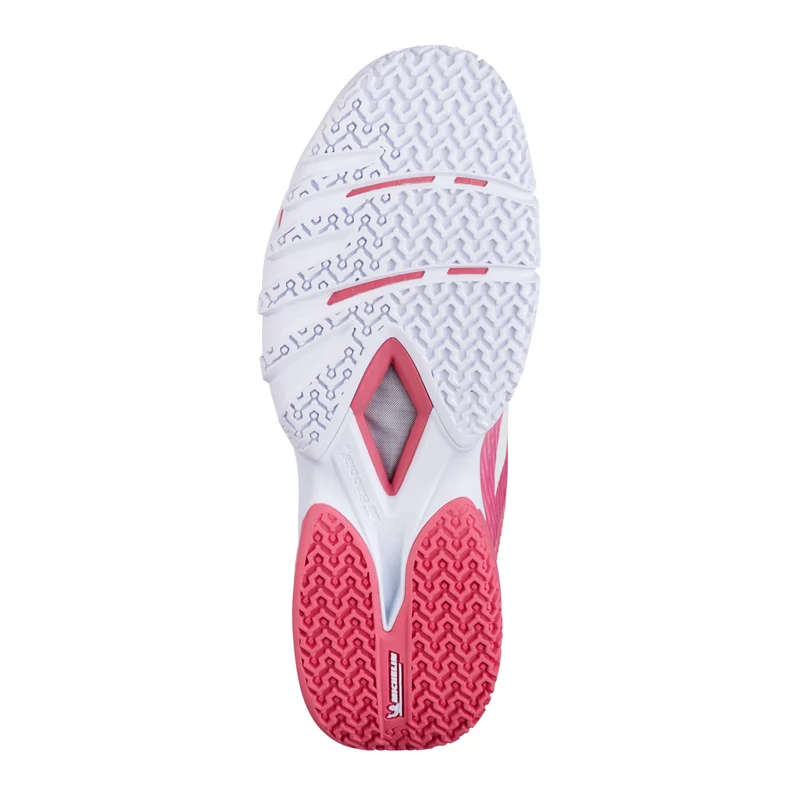 Premura 3 PADL Padelschuh Damen-koralle, weiß