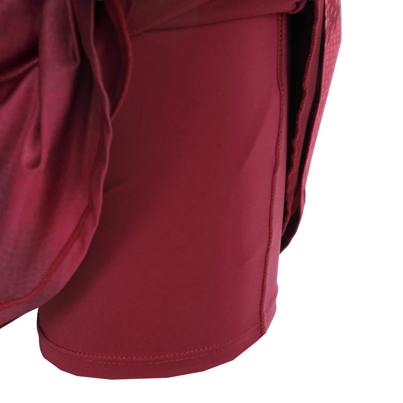 Freeze Out Layering Rock Damen - dunkelrot, pink