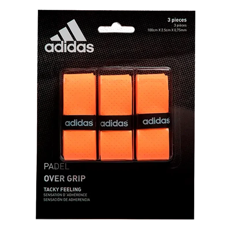 Overgrips Adidas Perforado Naranja (Pack x3)