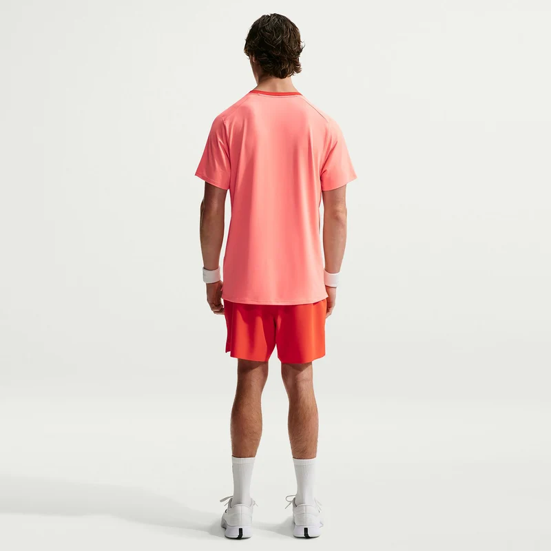 Carlos Alcaraz Court Dri-FIT Advantage T-Shirt Herren - koralle