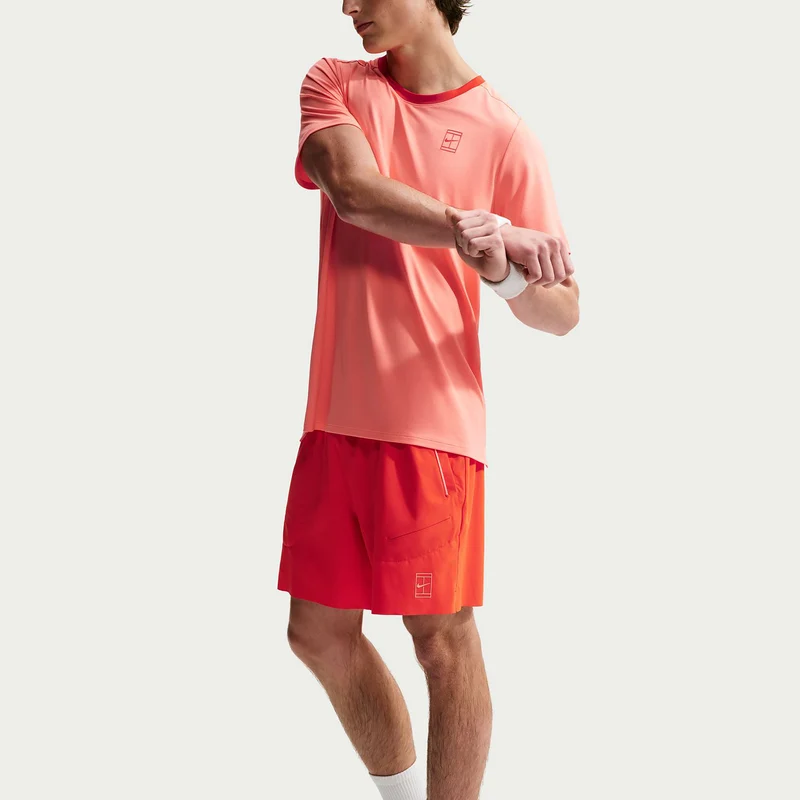 Carlos Alcaraz Court Dri-FIT Advantage 6in Shorts Herren - koralle