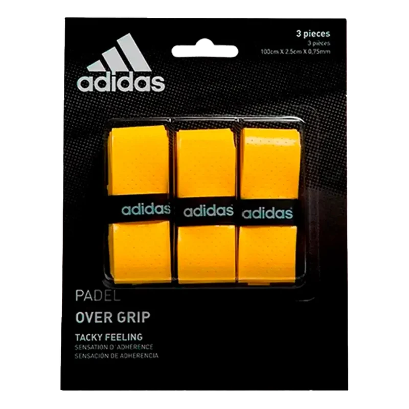 Overgrips Adidas Perforado Amarillo (Pack x3)