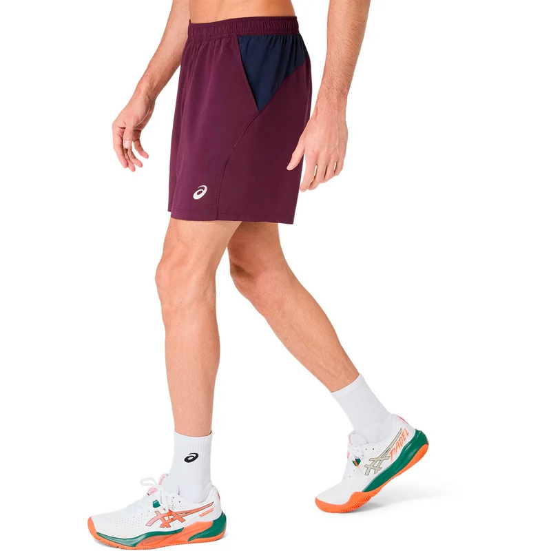 Court 7in Shorts Herren - weinrot