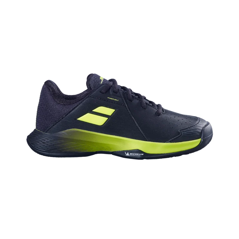 Propulse 3 Sandplatzschuh Kinder - schwarz, neongelb