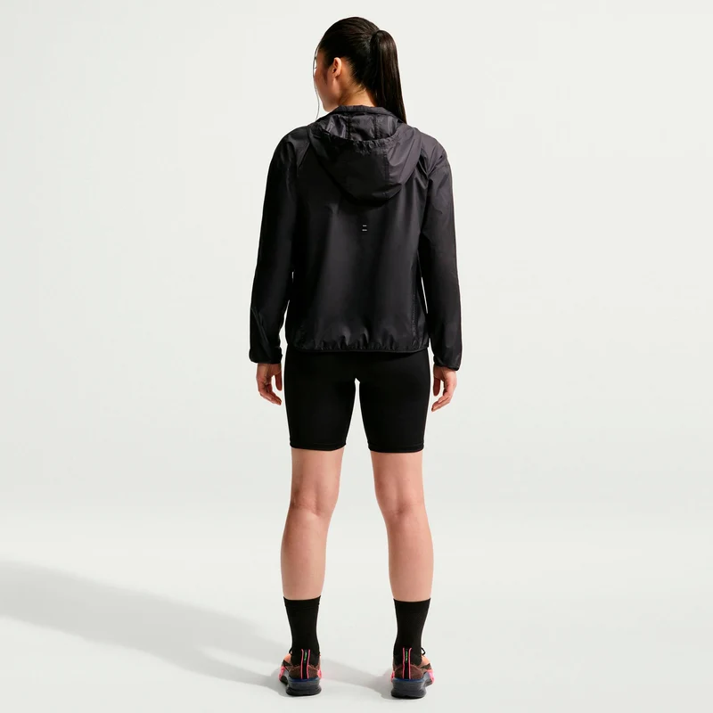 Tempo Laufjacke Damen - schwarz, silber