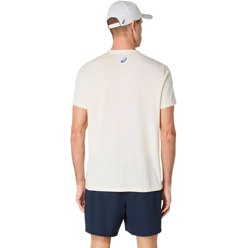 Court Core Graphic T-Shirt Herren-creme