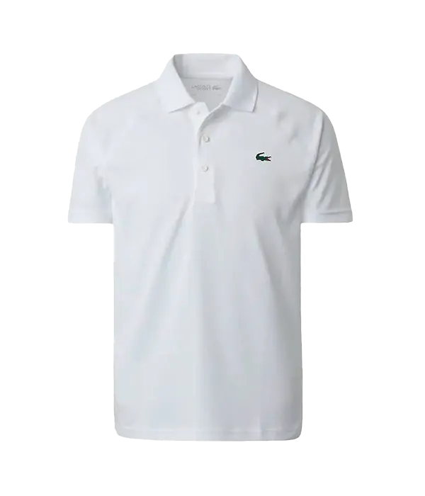 Polo Lacoste Sport blanco