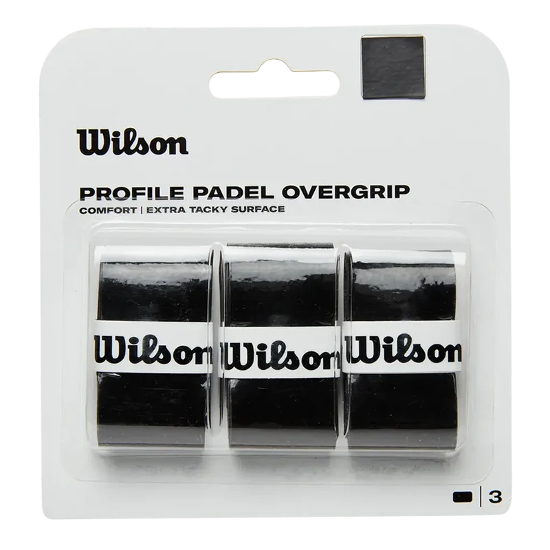 Overgrips Wilson Profile Negro (Pack x3)