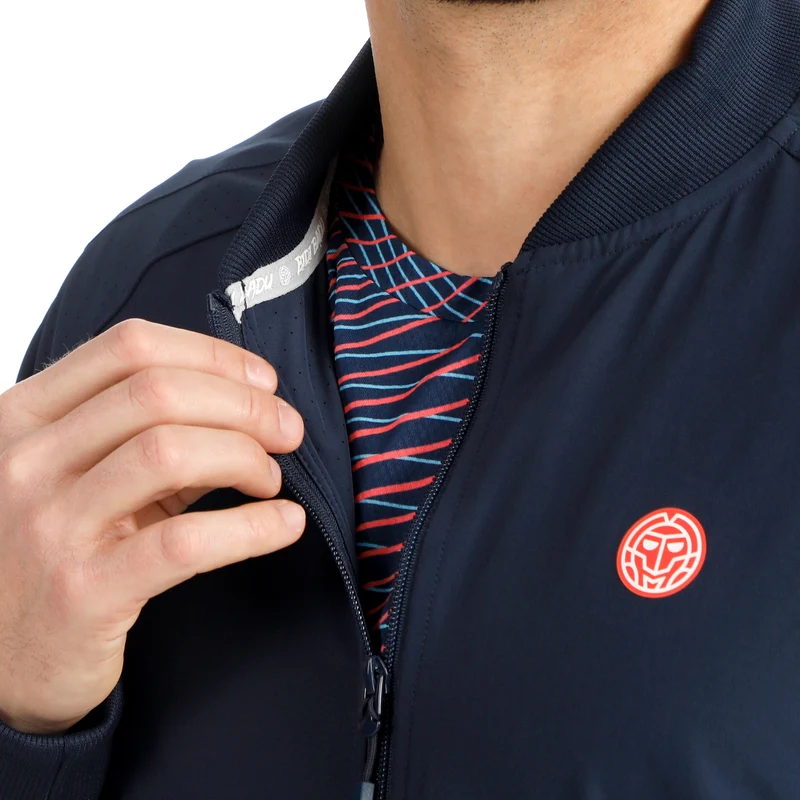 Solid Trainingsjacke Herren-dunkelblau