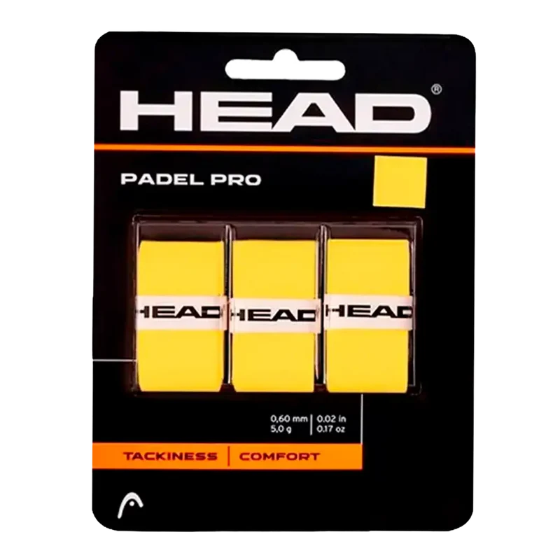 Overgrips Head Padel Pro Amarillo (Pack x3)