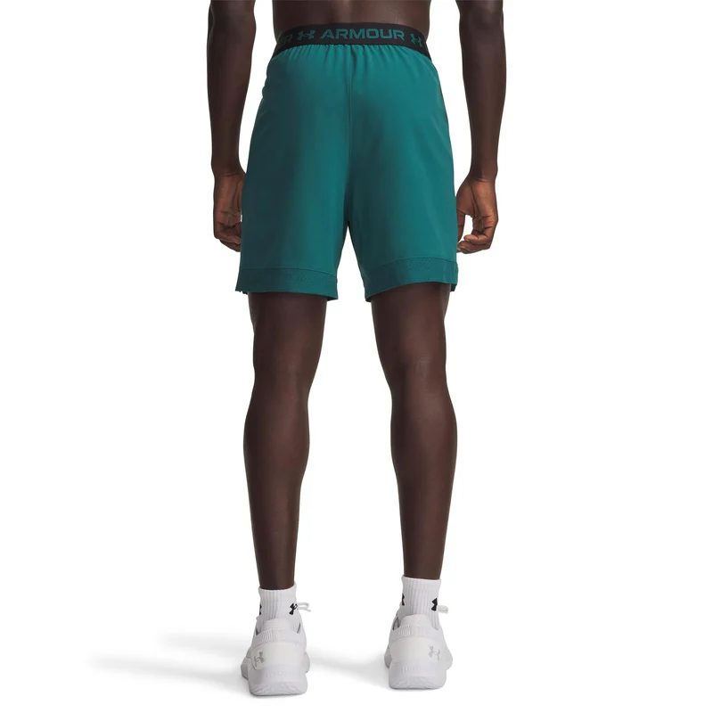 Vansih Woven 6in Shorts Herren-grün, schwarz matt