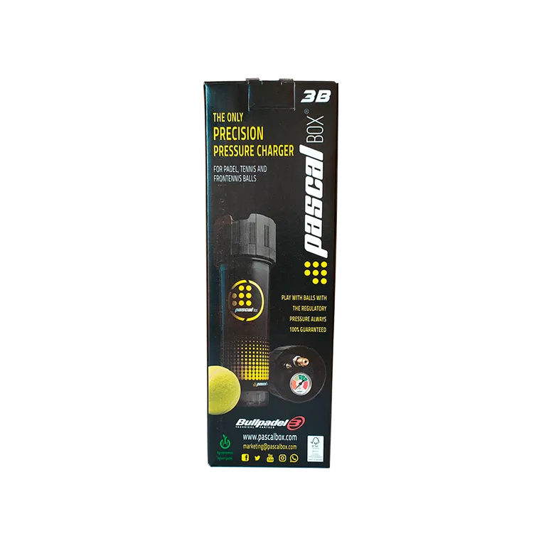 Tubo Presurizador Bullpadel Pascal Box 3B