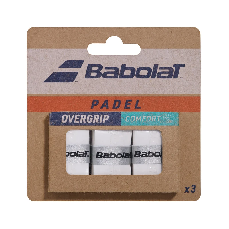 Comfort Padel X3 Padelovergrip - weiß