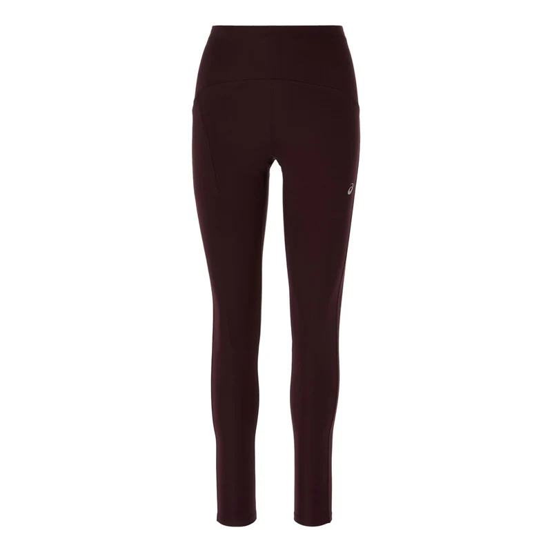 Road High Waist Lauftight Damen - dunkelrot