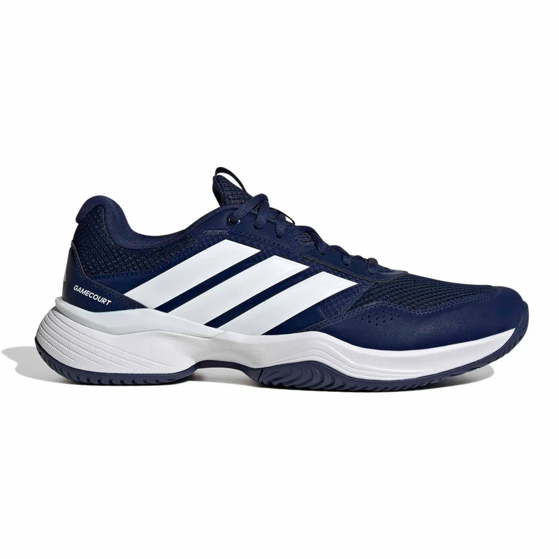 GameCourt 3 Wide Allcourtschuh Herren - dunkelblau, weiß