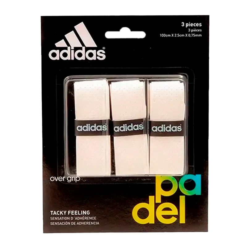 Overgrips Adidas Perforado Blanco (Pack x3)