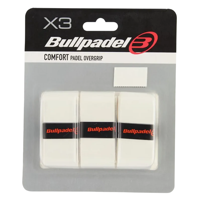 Overgrips Bullpadel GB1200 Comfort Blanco (Pack x3)