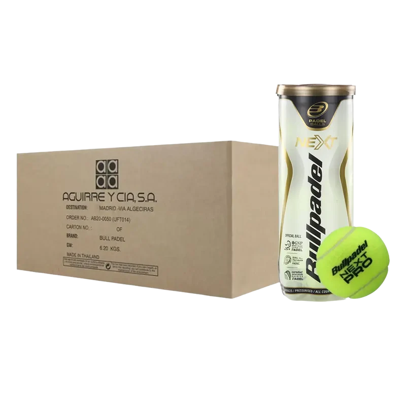 Cajón Pelotas Bullpadel Next (Pack x24)