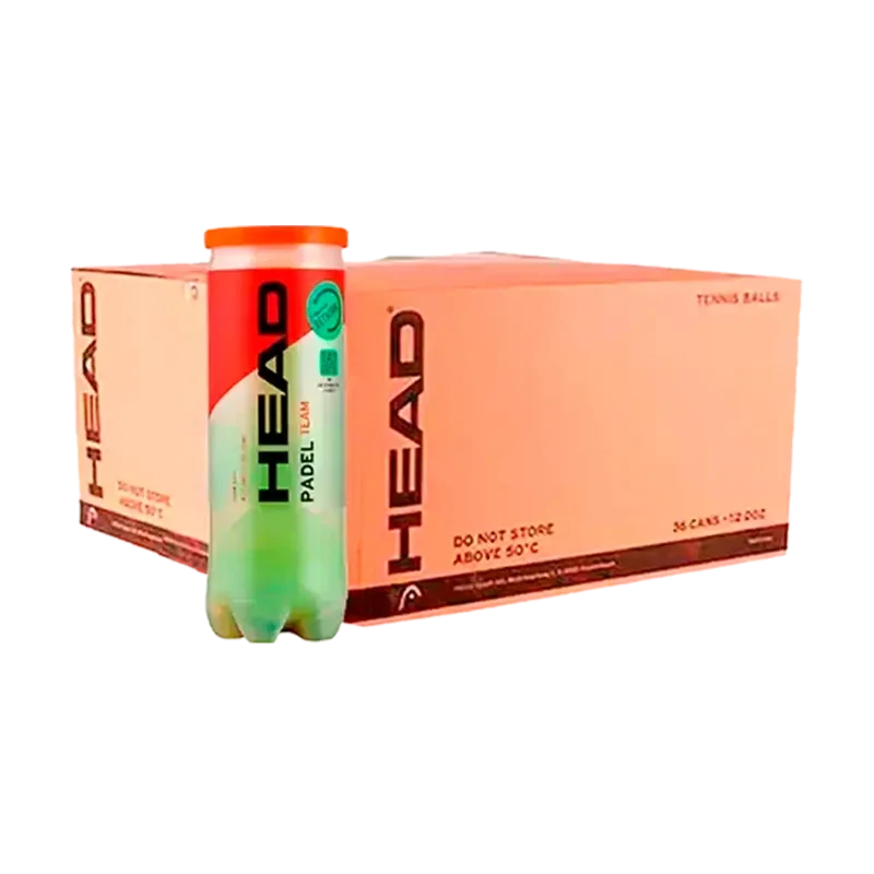 Cajón Pelotas Head Padel Team (Pack x24)
