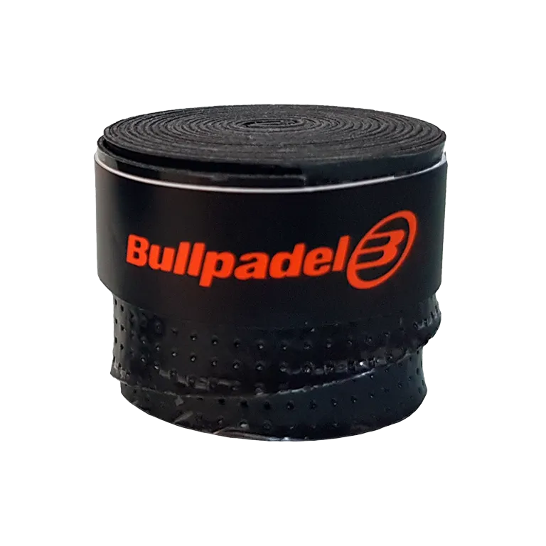 Tambor Overgrips Bullpadel GB1201 Perforados Negro/Blanco (x50)