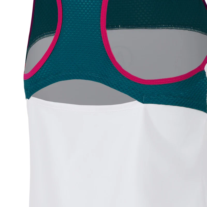 Create Racerback Tank-Top Damen-Petrol,Mehrfarbig