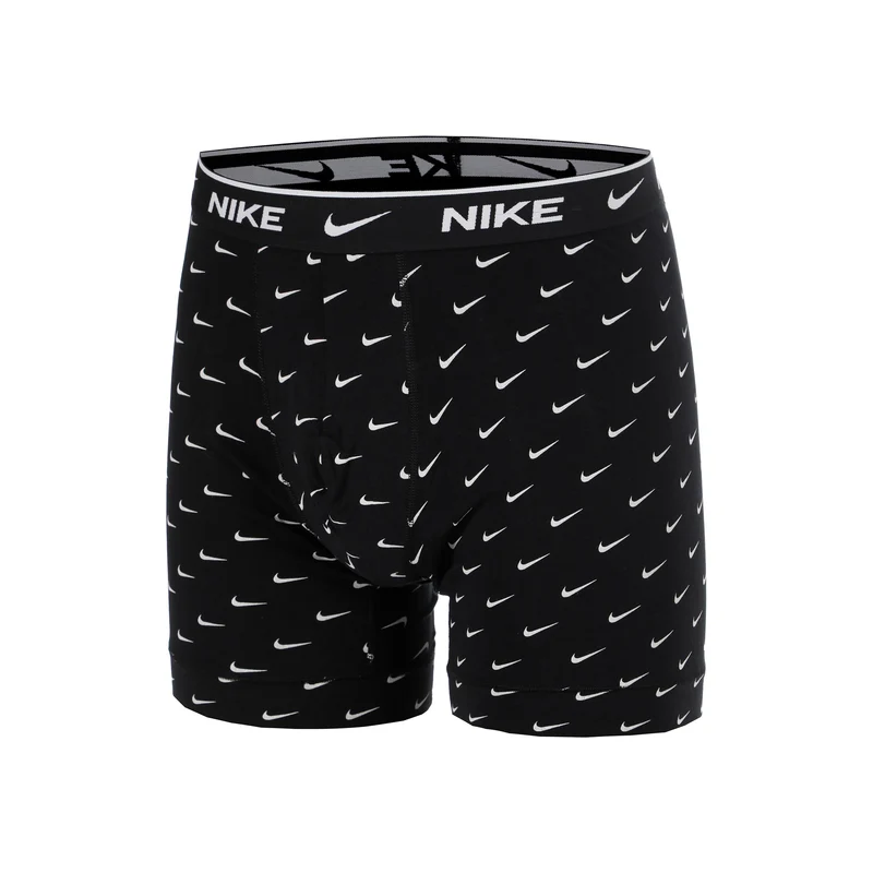 Essential Cotton Stretch Boxer Short 3er Pack Herren - schwarz, grau