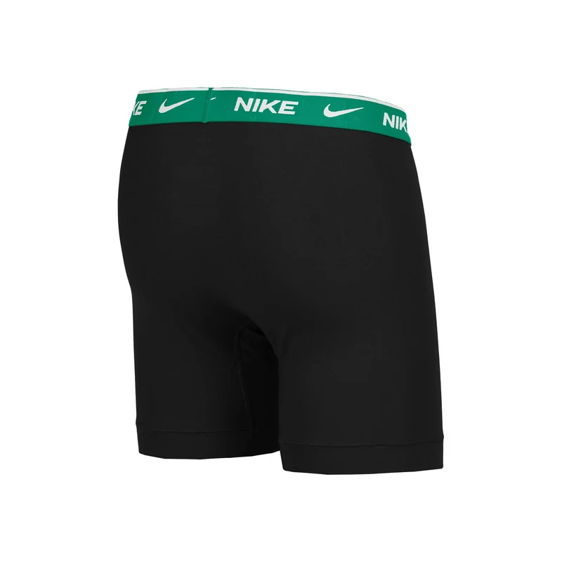 Essential Cotton Stretch Boxer Short 3er Pack Herren - oliv